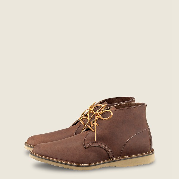 Red Wing Heritage Sko Weekender – Chukka Yuma Læder - Brune - Herre 6017-XZROK